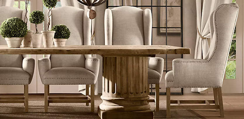 Fluted Base Shown As Table