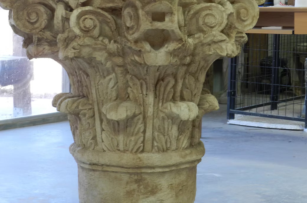 The Greek Corinthian stone Table Base