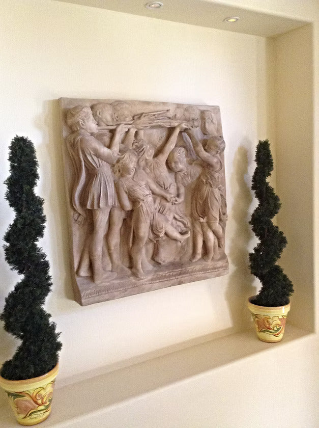Large Della Robia Plaque