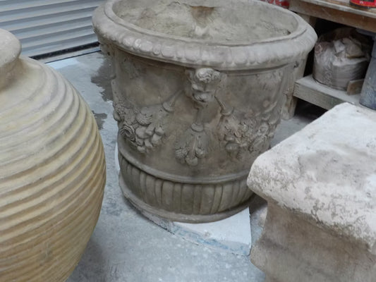 English Lion Planter
