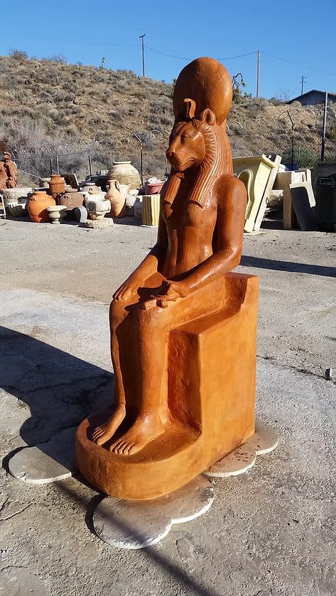 Egyptian Sekhmet In Terra Cotta