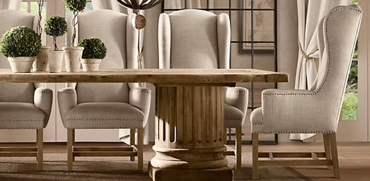 Fluted Base Shown As Table