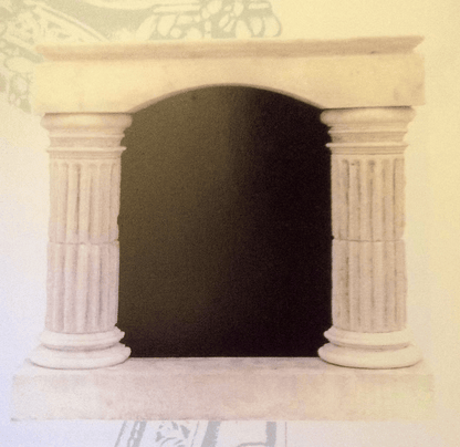 Granite Arch Mantel