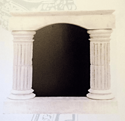 Granite Arch Mantel