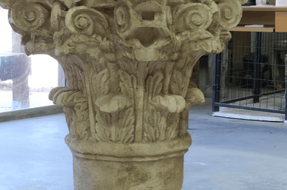 The Greek Corinthian  Stone Table Base