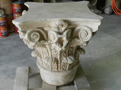 The Greek Corinthian stone Table Base