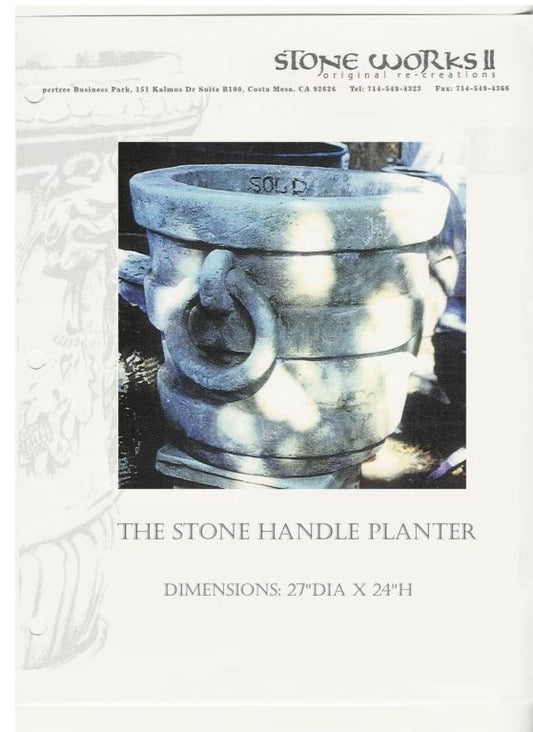 Stone handler Planter