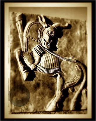 Minoan Bull plaque