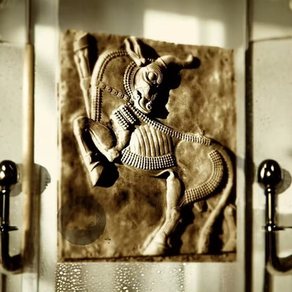 Minoan Bull plaque